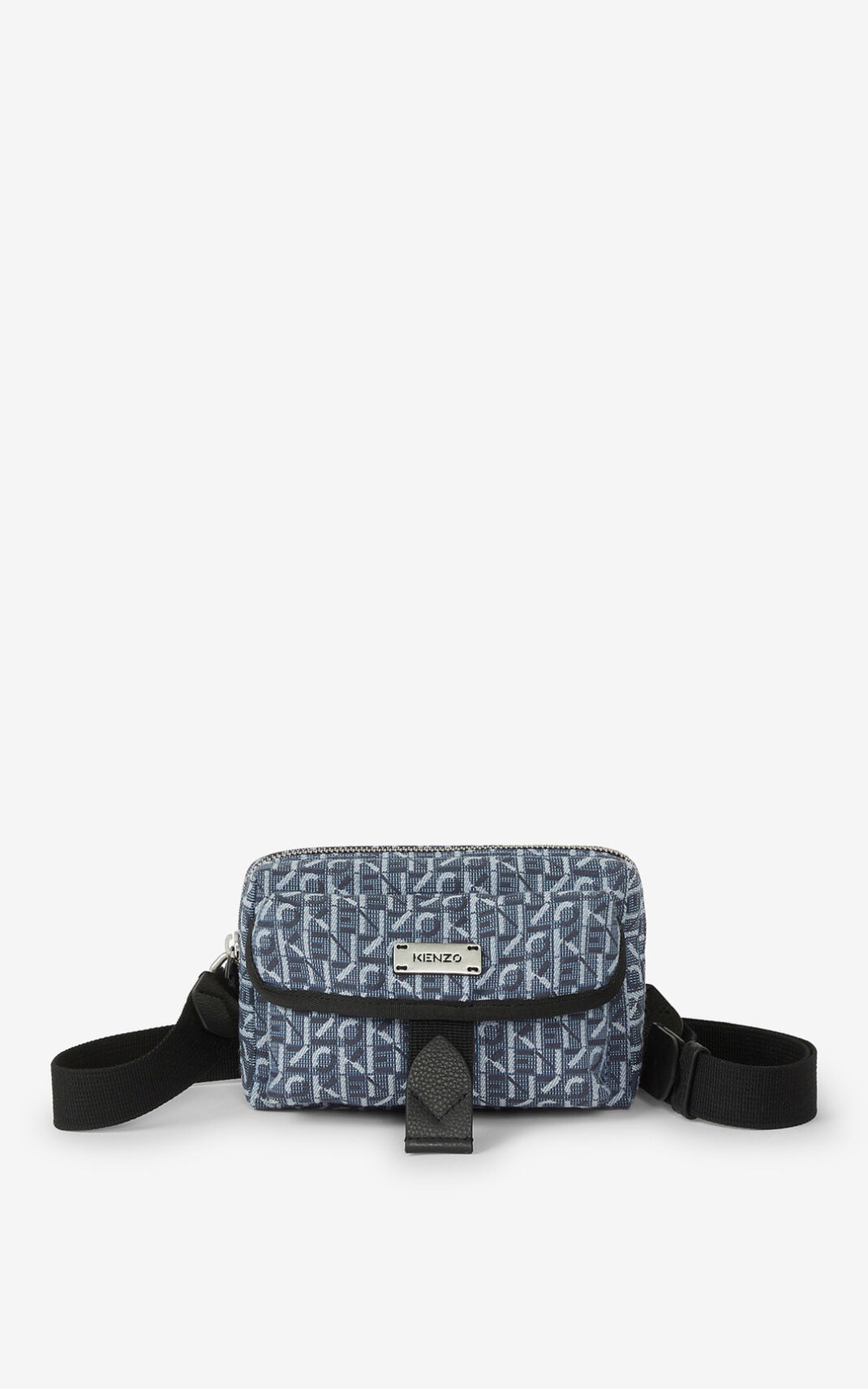 Bandolera Kenzo Courier jacquard mini Mujer Azul Marino Azules - SKU.2591587